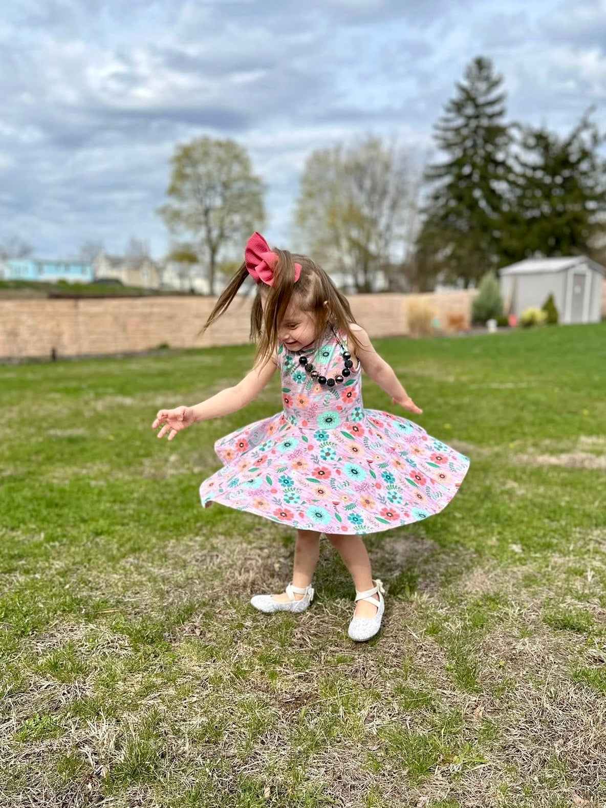 RACER BACK TWIRL DRESS
