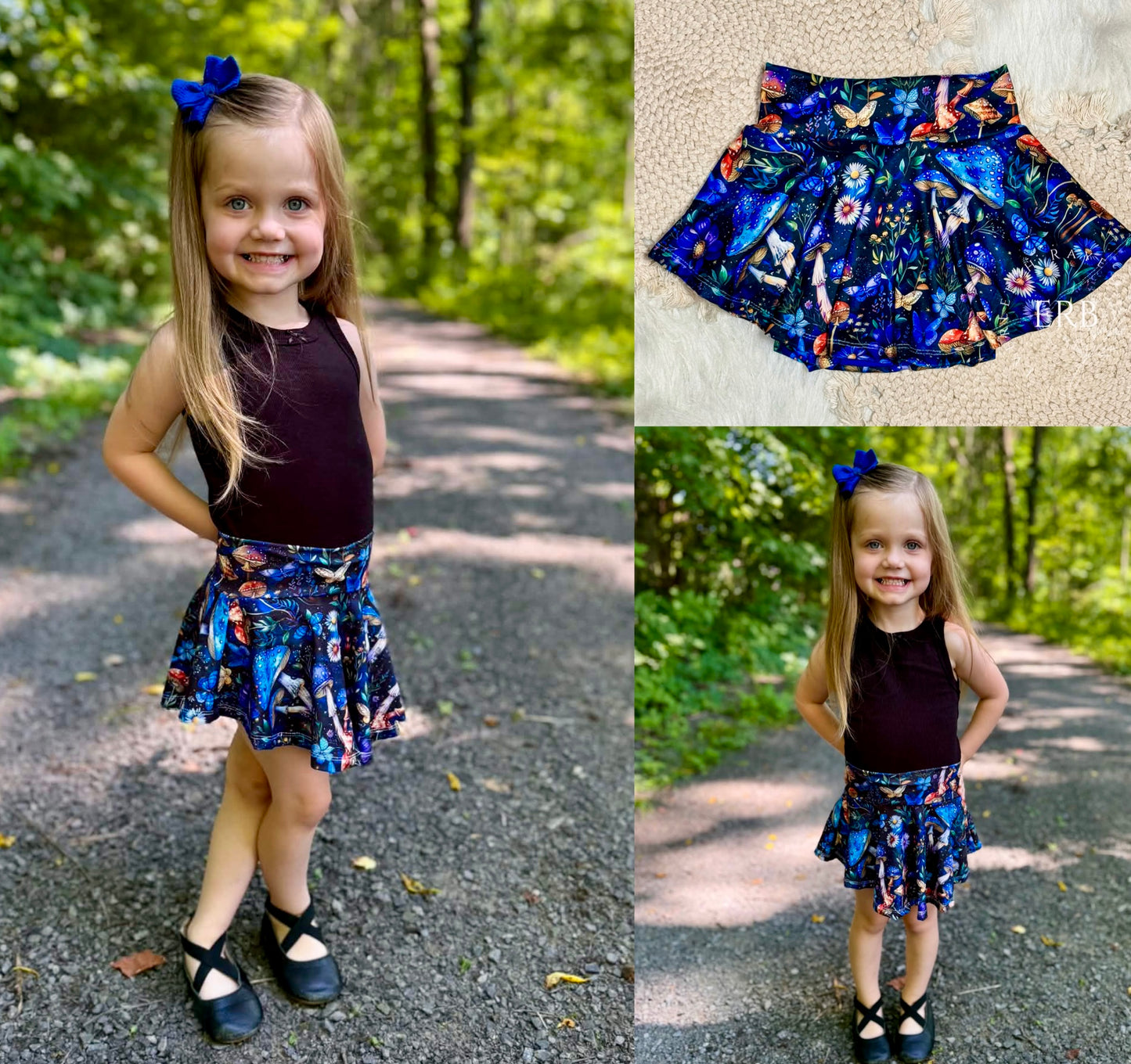 Mystery Dramatic Skort
