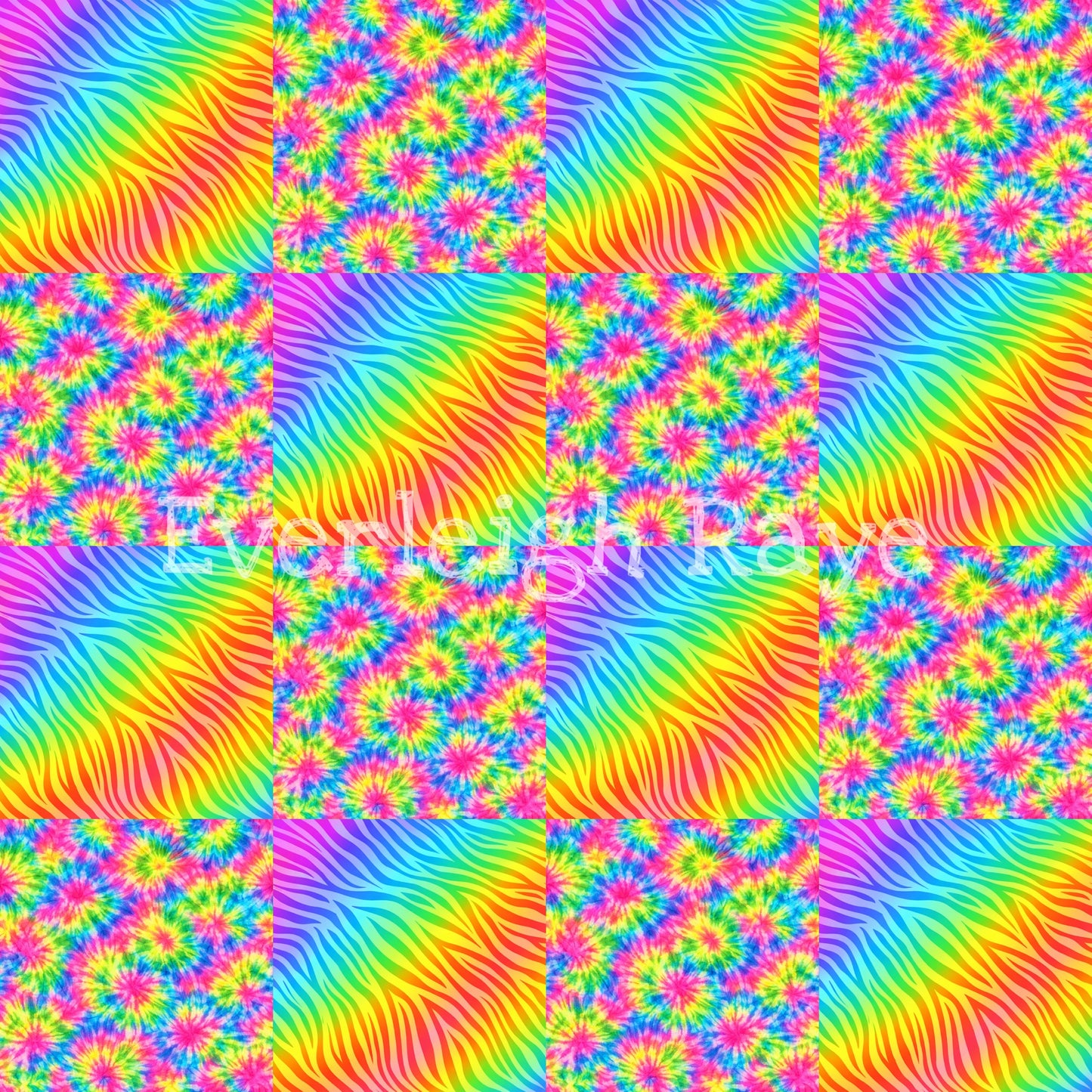 Rainbow zebra