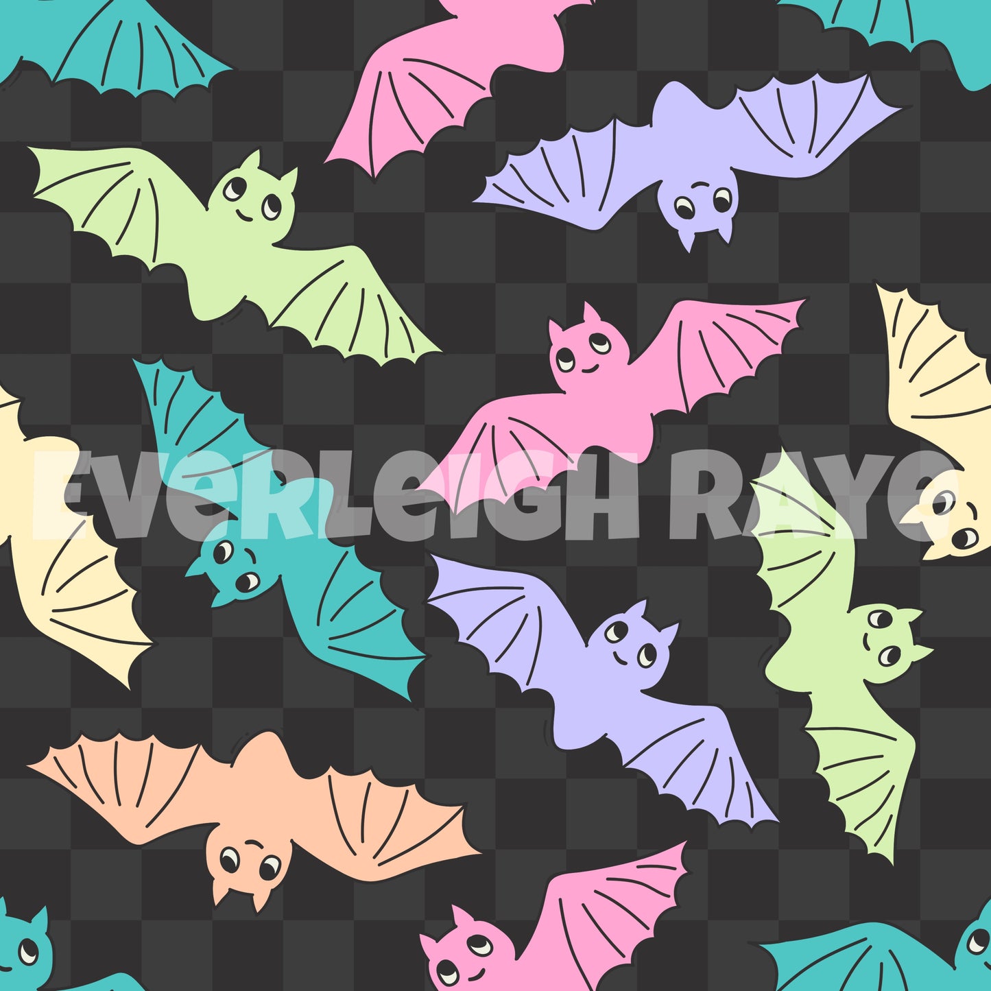 Pastel bats