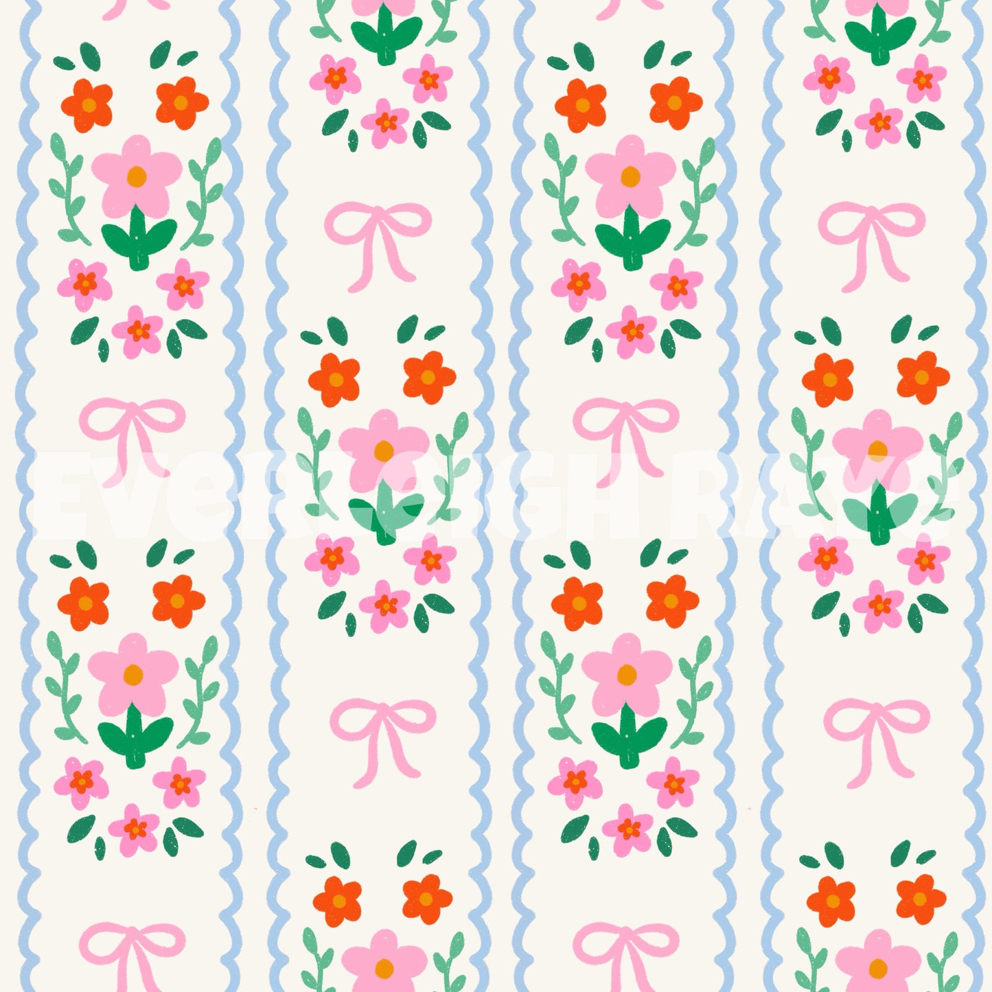 Spring Wildflower & bows