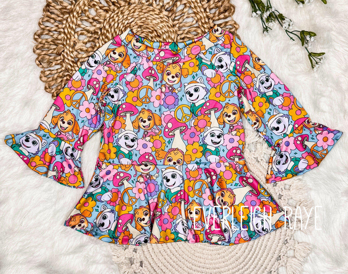 3T Tula Peplum (small ruffle)