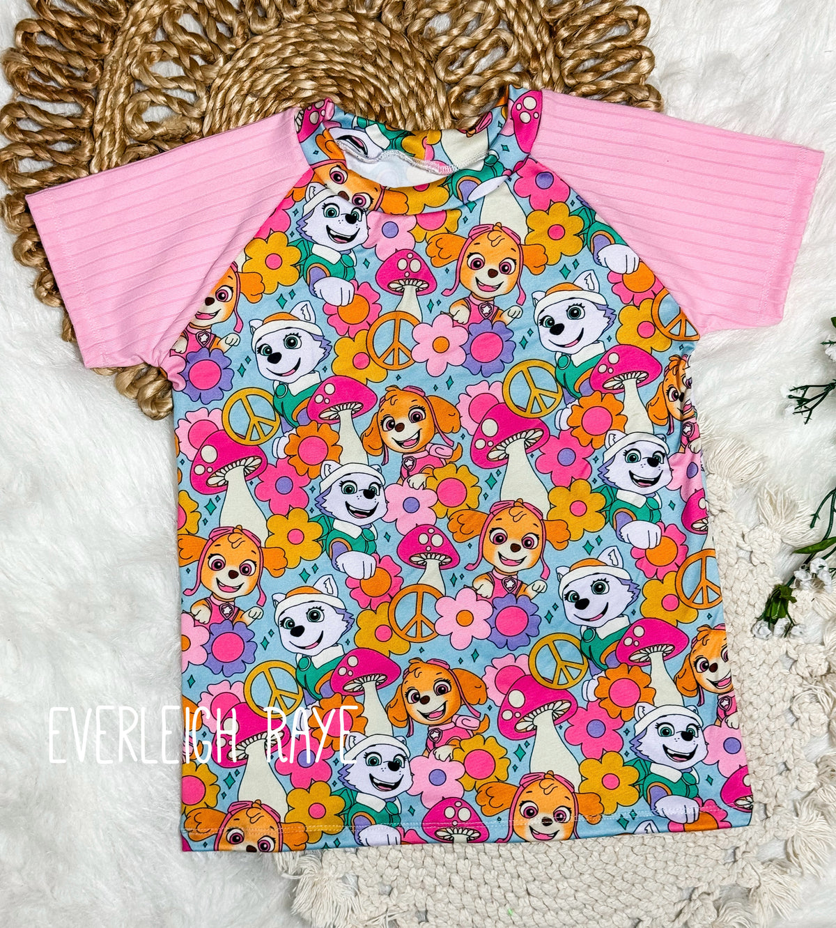 4T Nirvana Raglan (Hemmed)