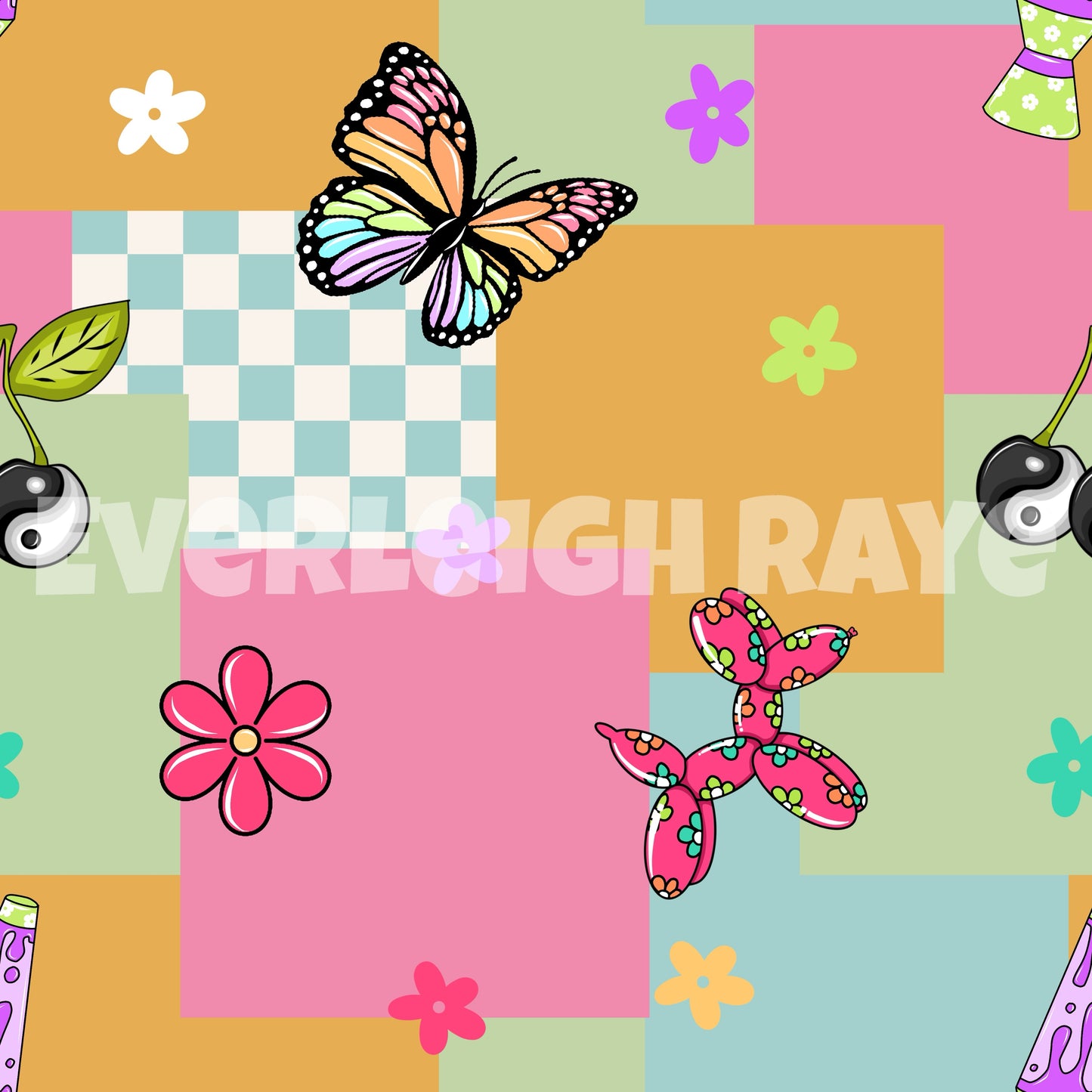 Spring patchwork