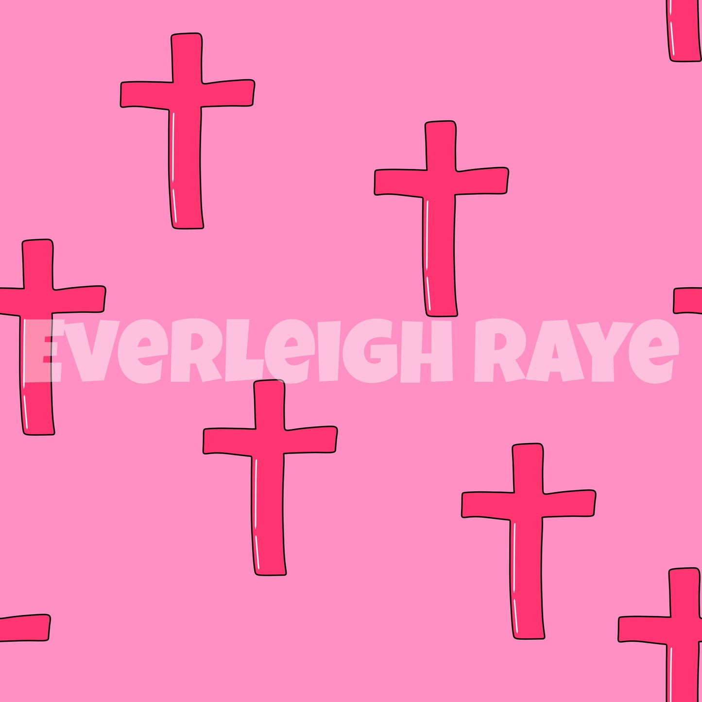 Pink cross