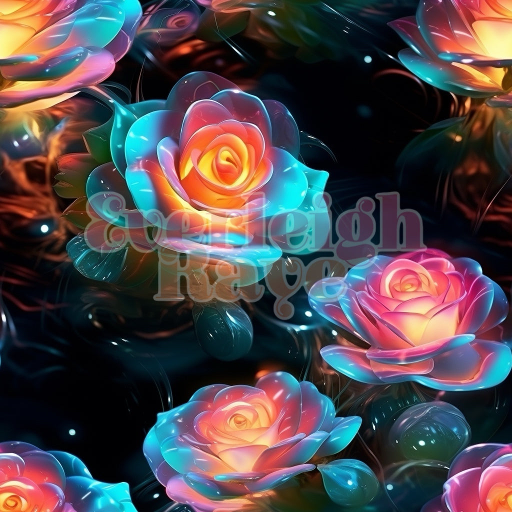 Glowing Roses-1