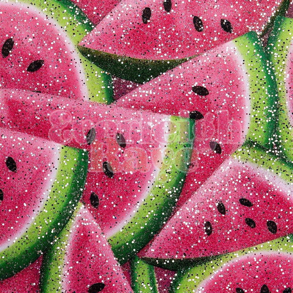Glitter watermelon