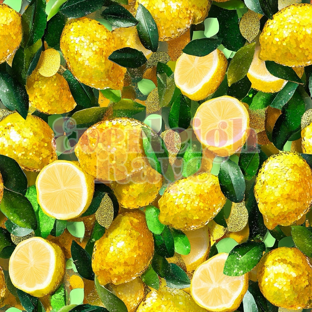 Glitter lemons
