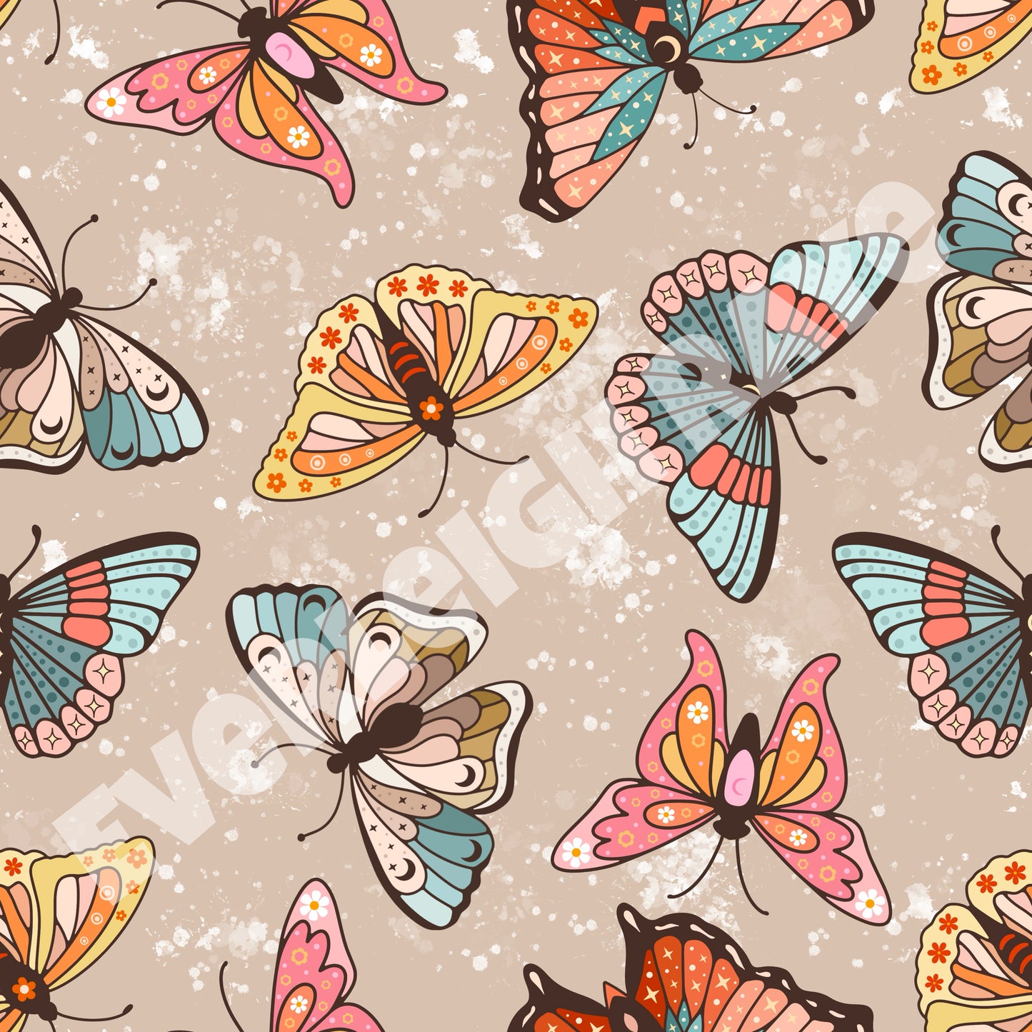 RETRO BUTTERFLY NEUTRAL