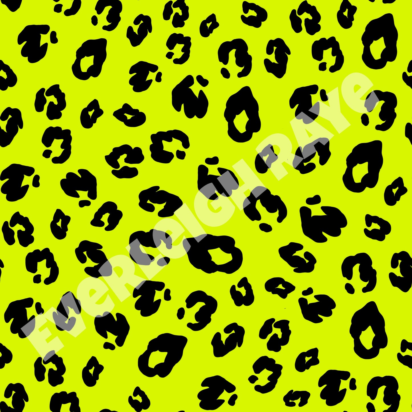 Neon yellow Leopard