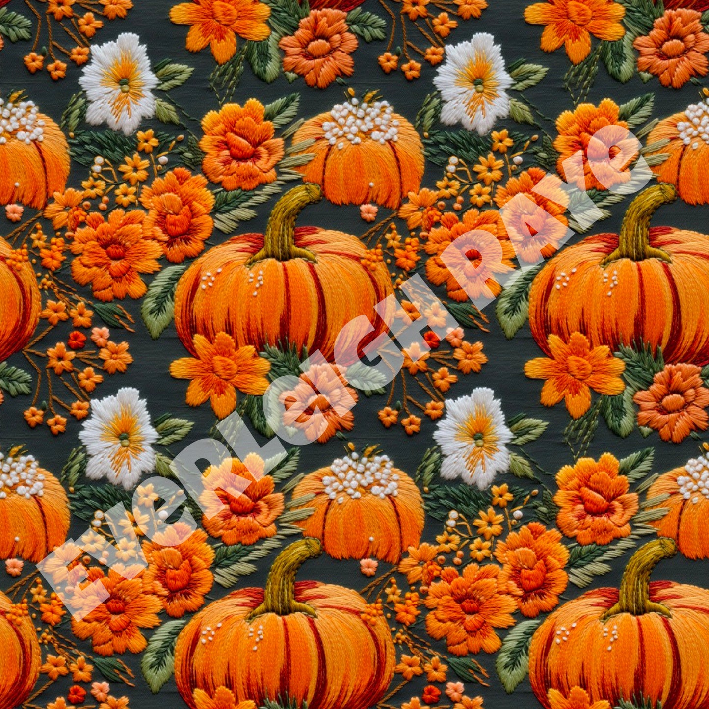 Pumpkin Floral