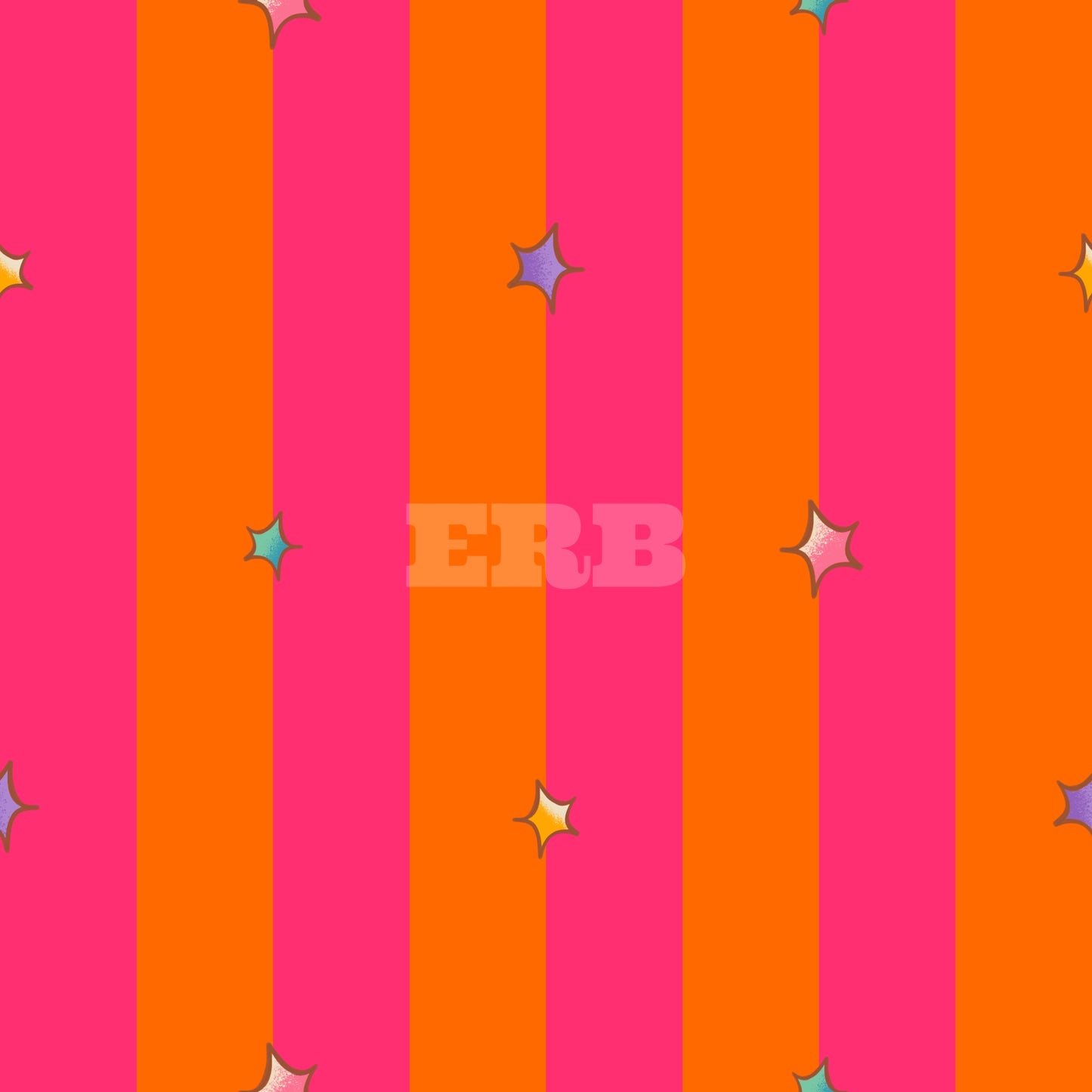 Celestial Patchwork Stripes