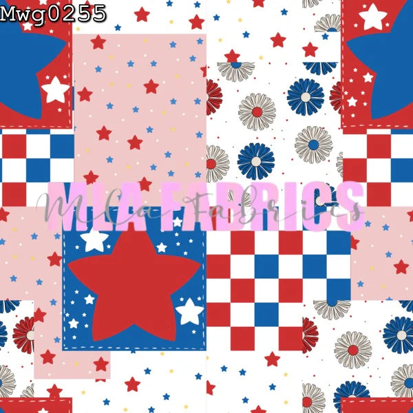 PATRIOTIC PATCHWORK