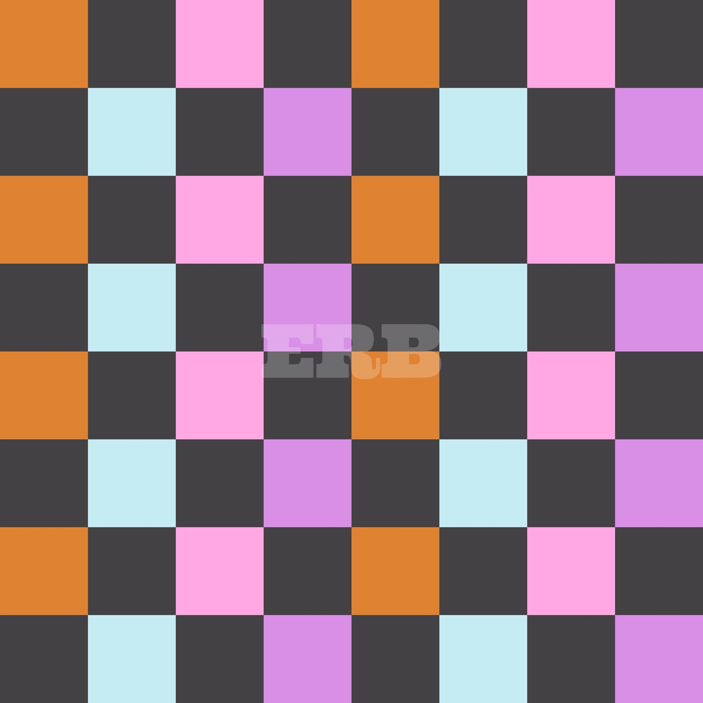Ghost Floral Checks