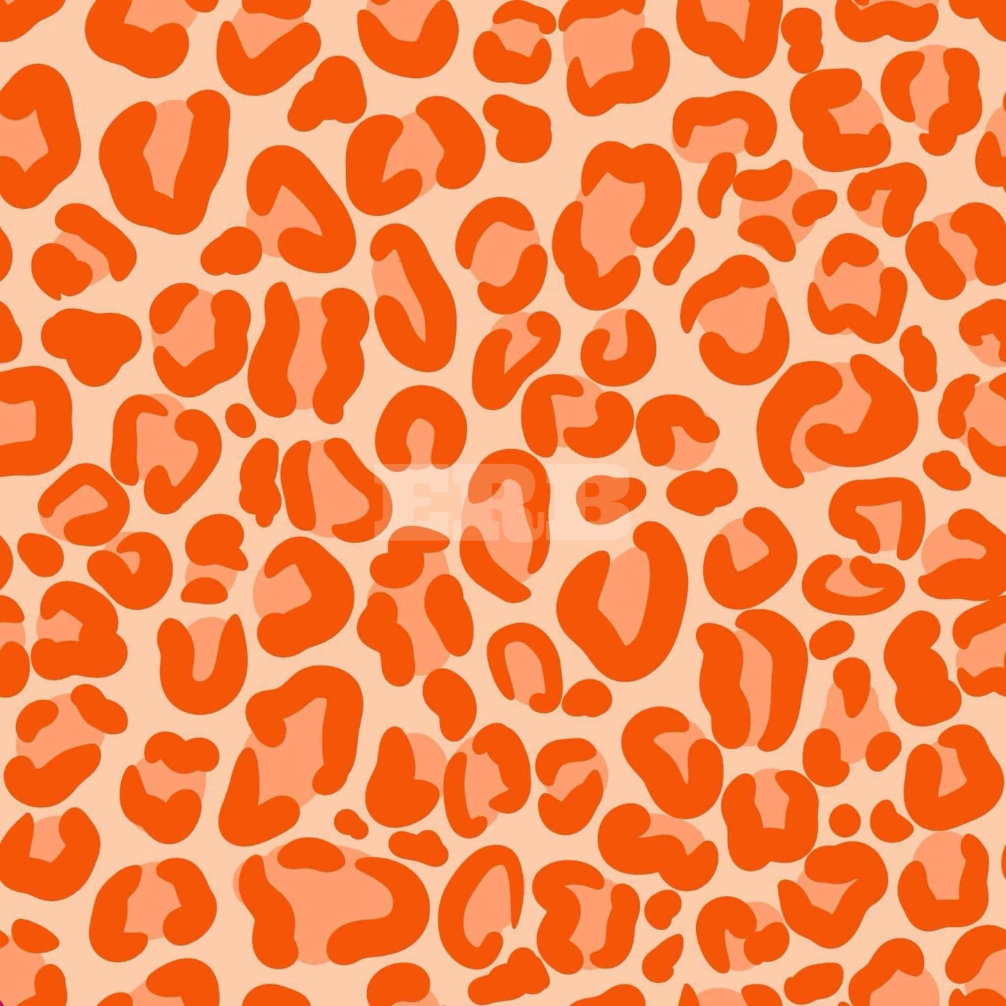 Orange leopard