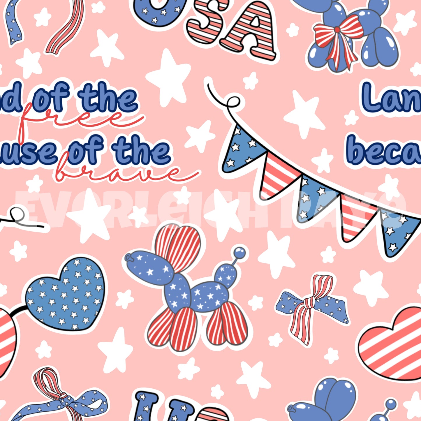 Land of the free red