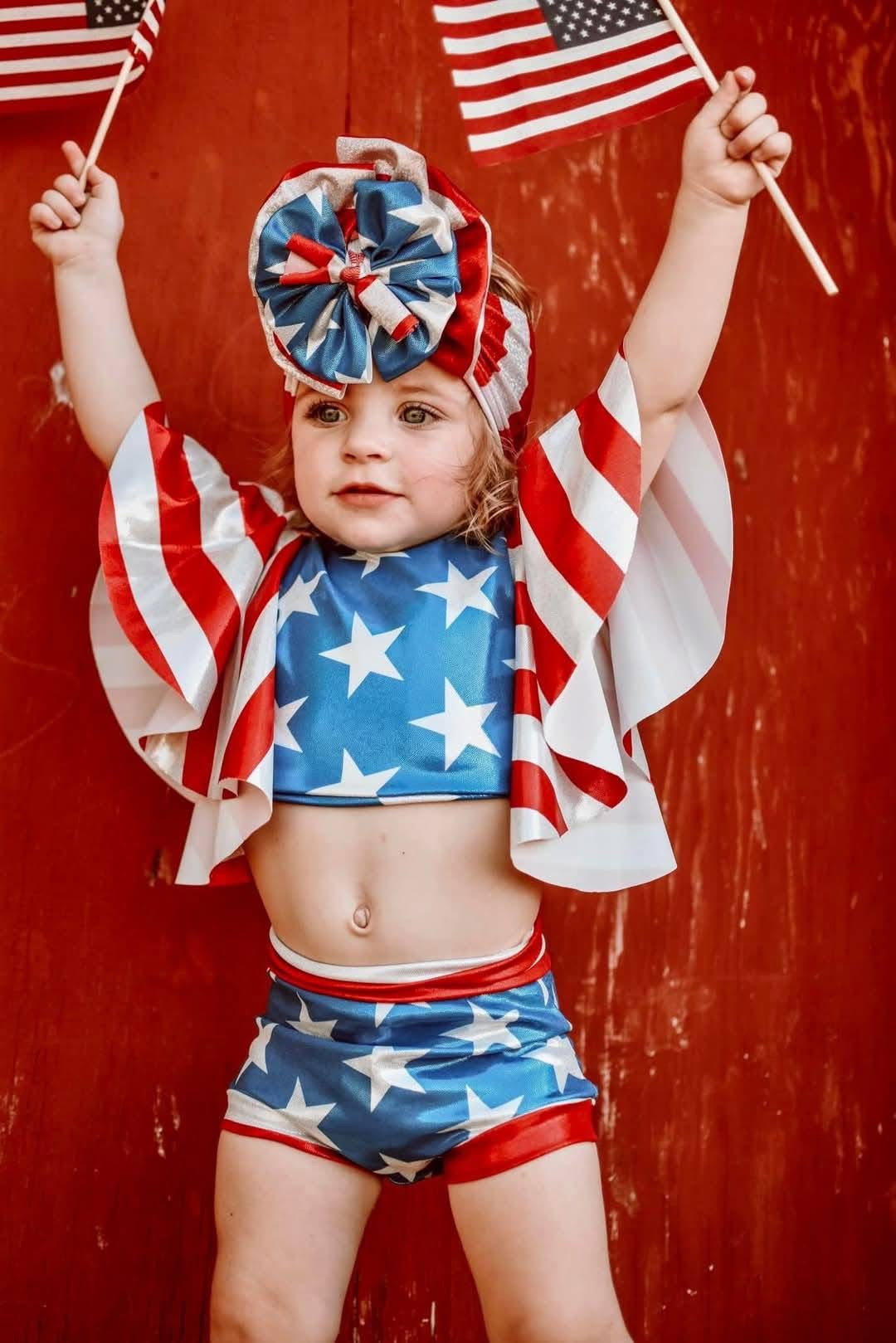 TIE BACK FLUTTER CROP