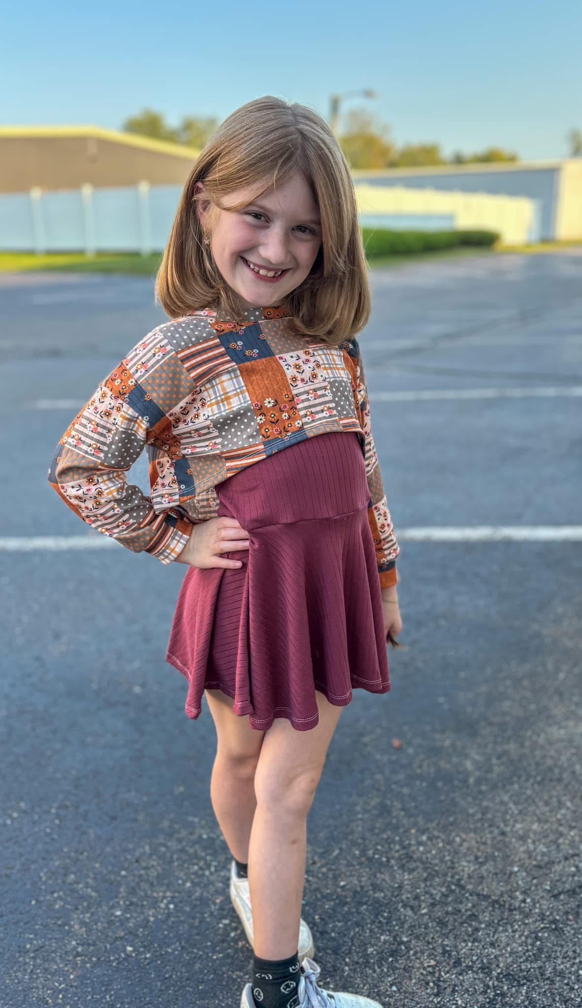 LONG SLEEVE HONEY CROP