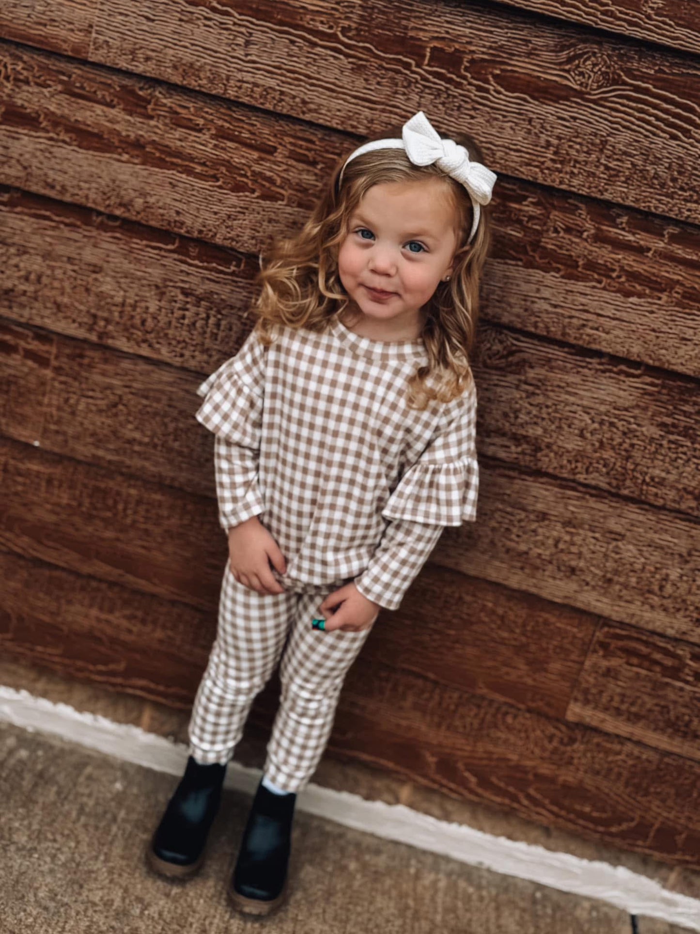 LONG SLEEVE RUFFLE LOUNGE