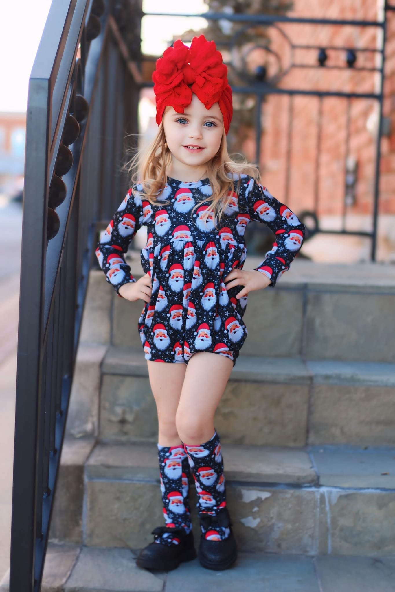 LONG SLEEVE BUBBLE ROMPER