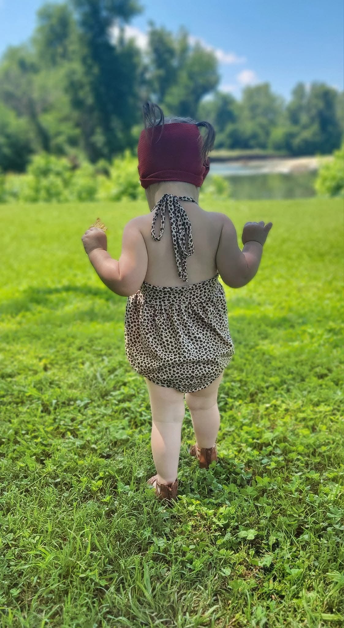 HALTER BUBBLE ROMPER