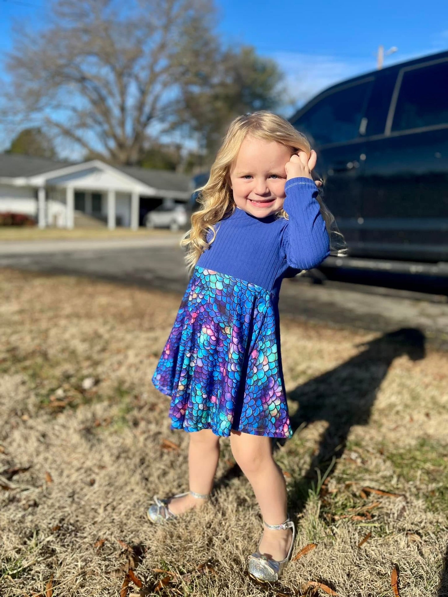 LONG SLEEVE SLOANE DRESS