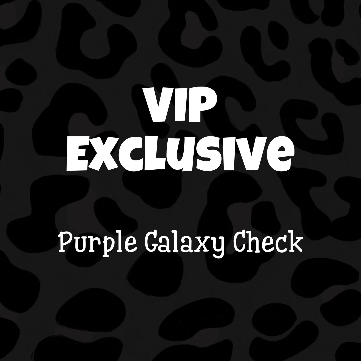 PURPLE GALAXY CHECK