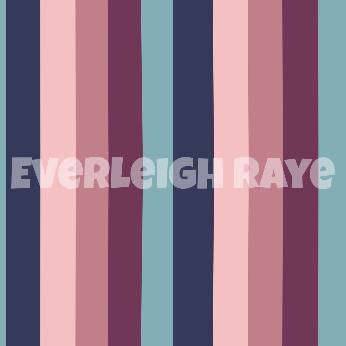 Purple/Blue smiley stripes