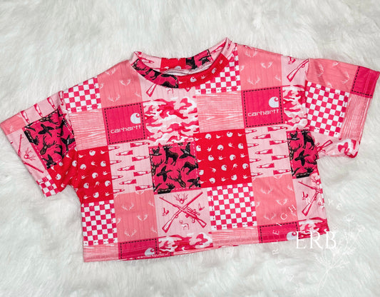 2/3yrs Oversized Mid Crop Tee