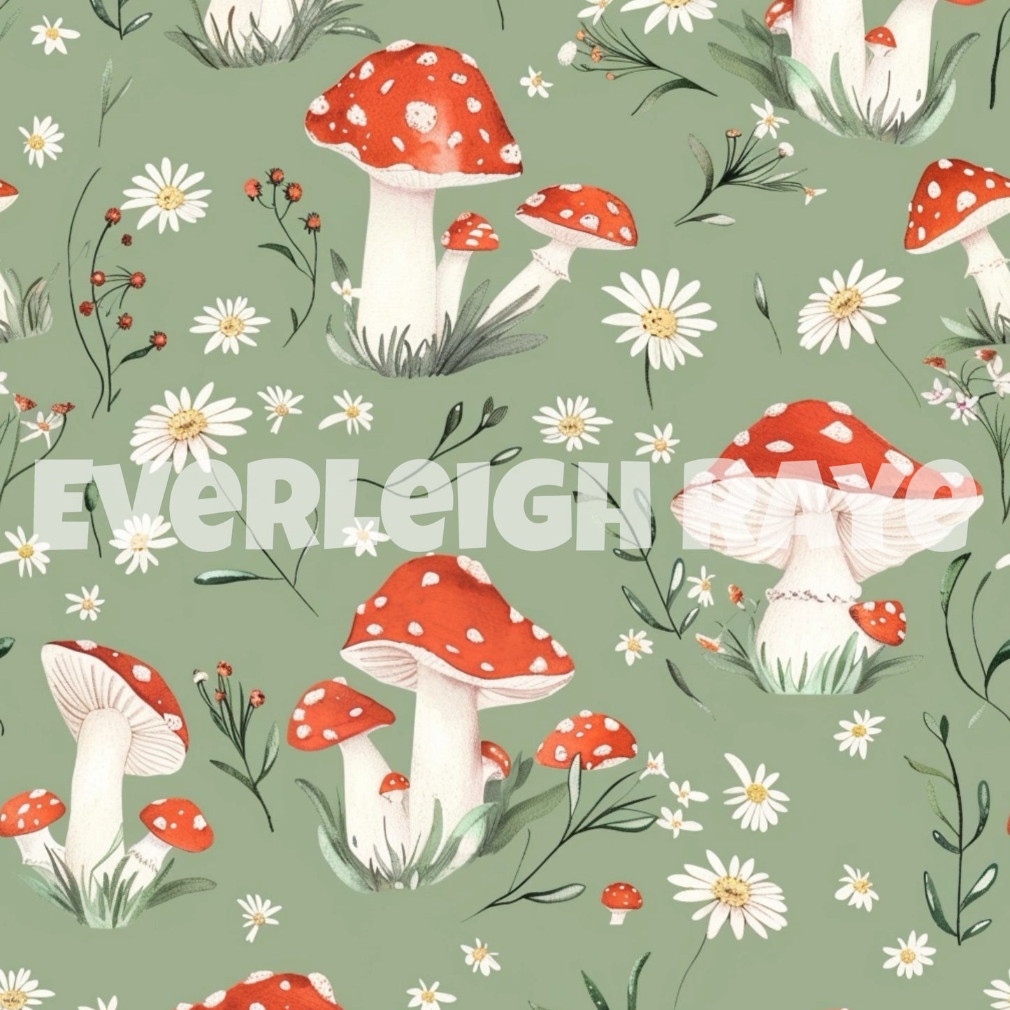 Boho mushroom