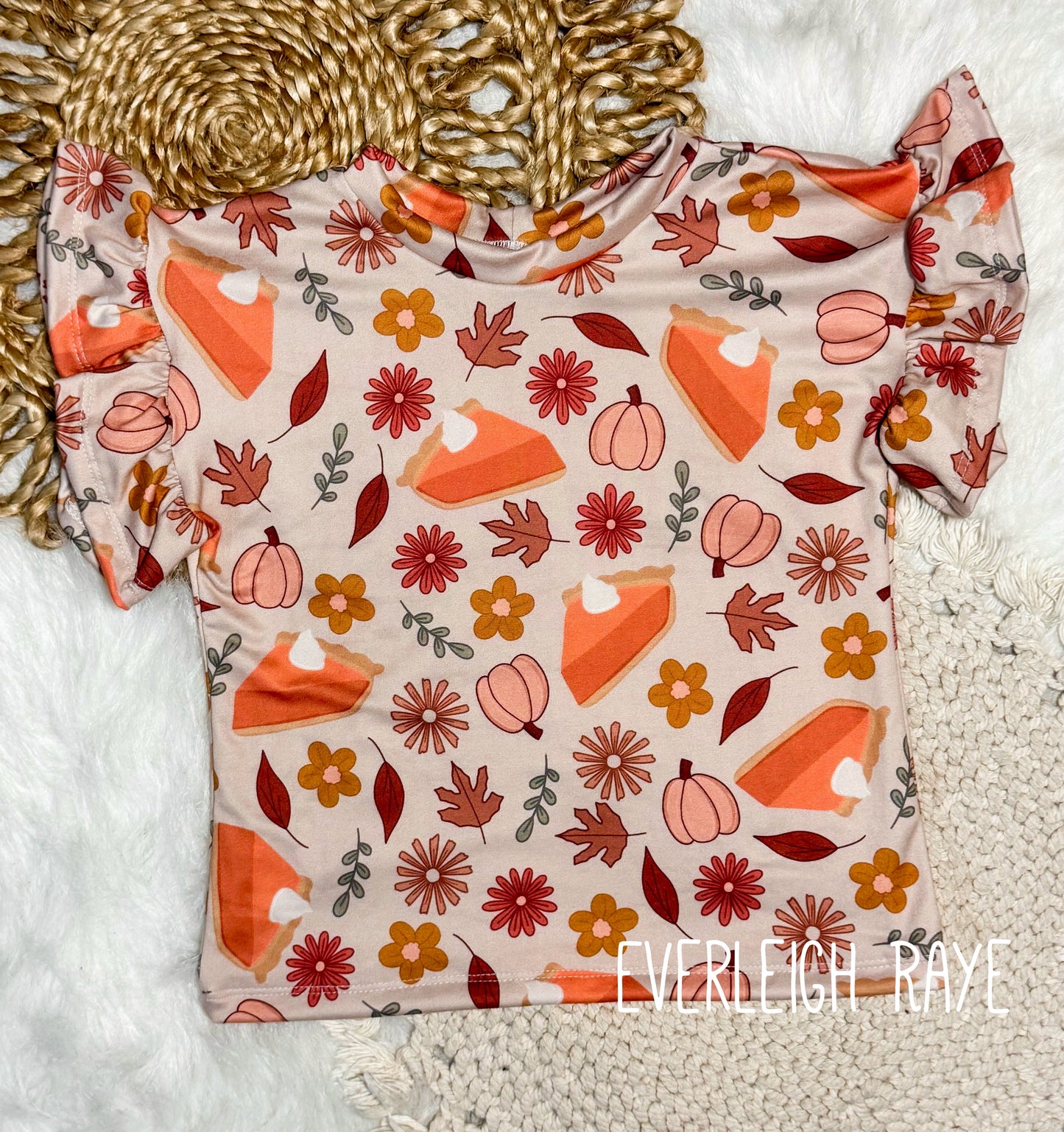 2/3 ruffle tee