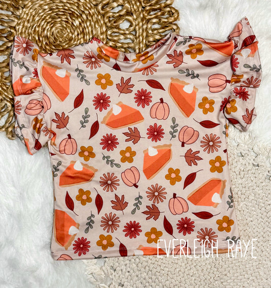 2/3 ruffle tee