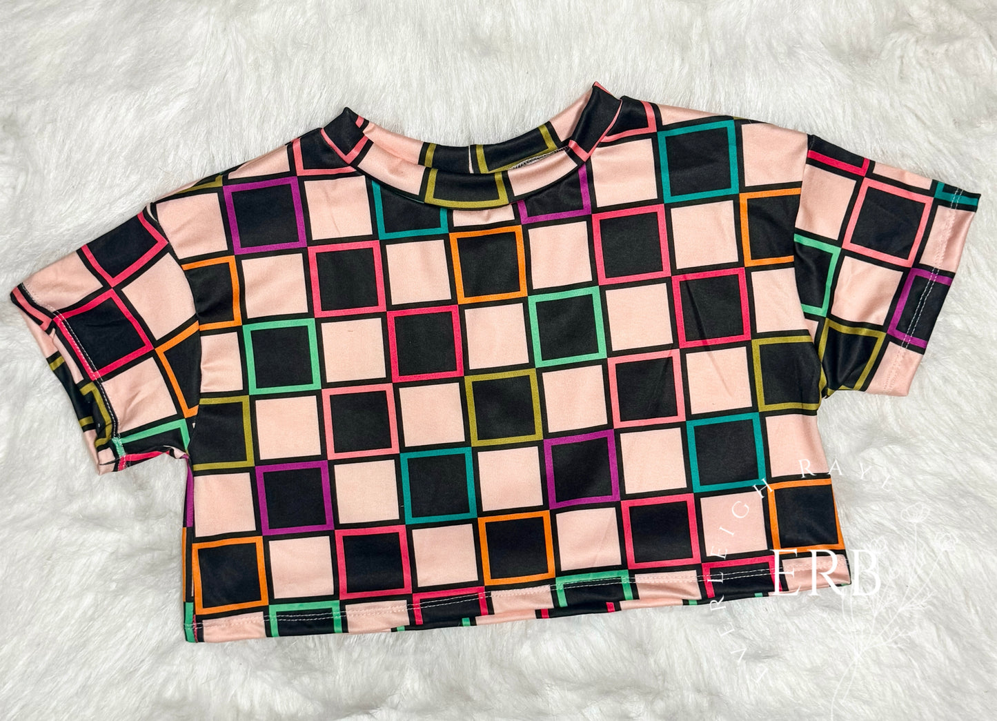 3/4yrs Oversized Mid Crop Tee