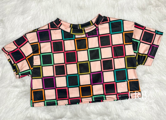 3/4yrs Oversized Mid Crop Tee