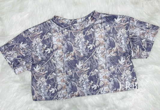 3/4yrs Oversized Mid Crop Tee