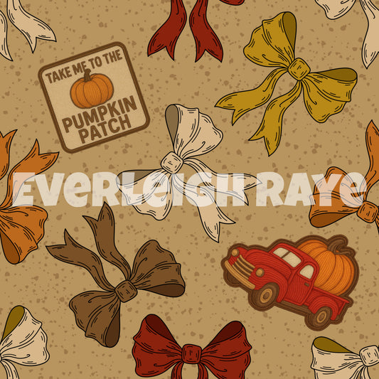 Pumpkin patch bows