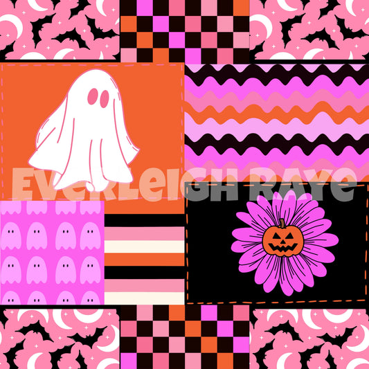 Halloween patchwork