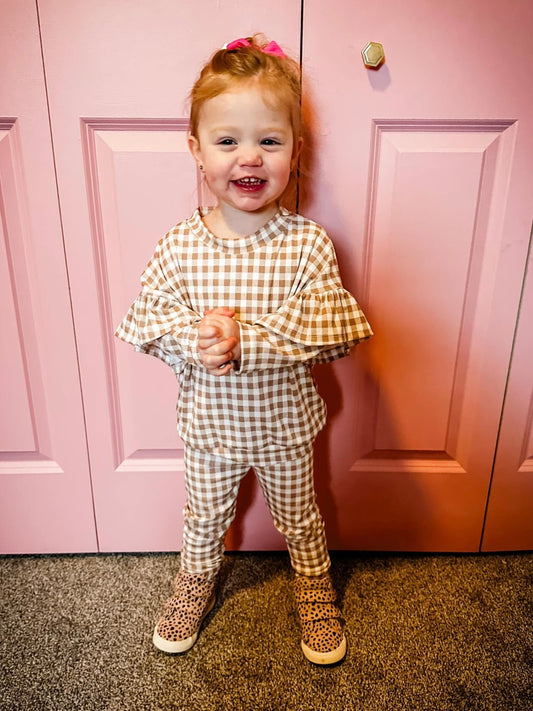 LONG SLEEVE RUFFLE LOUNGE