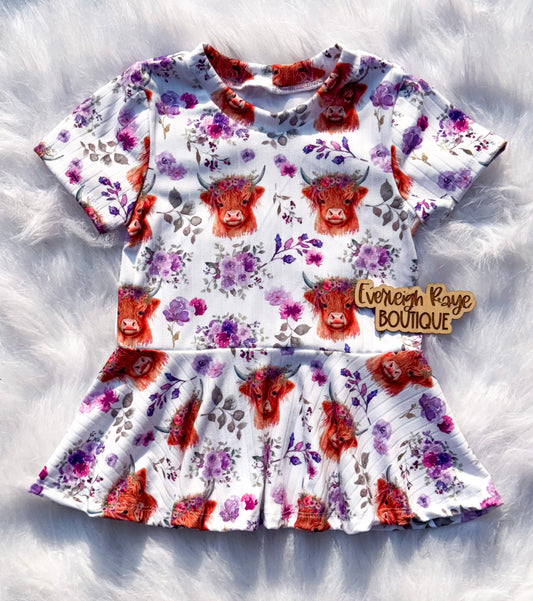 4T SS Peplum
