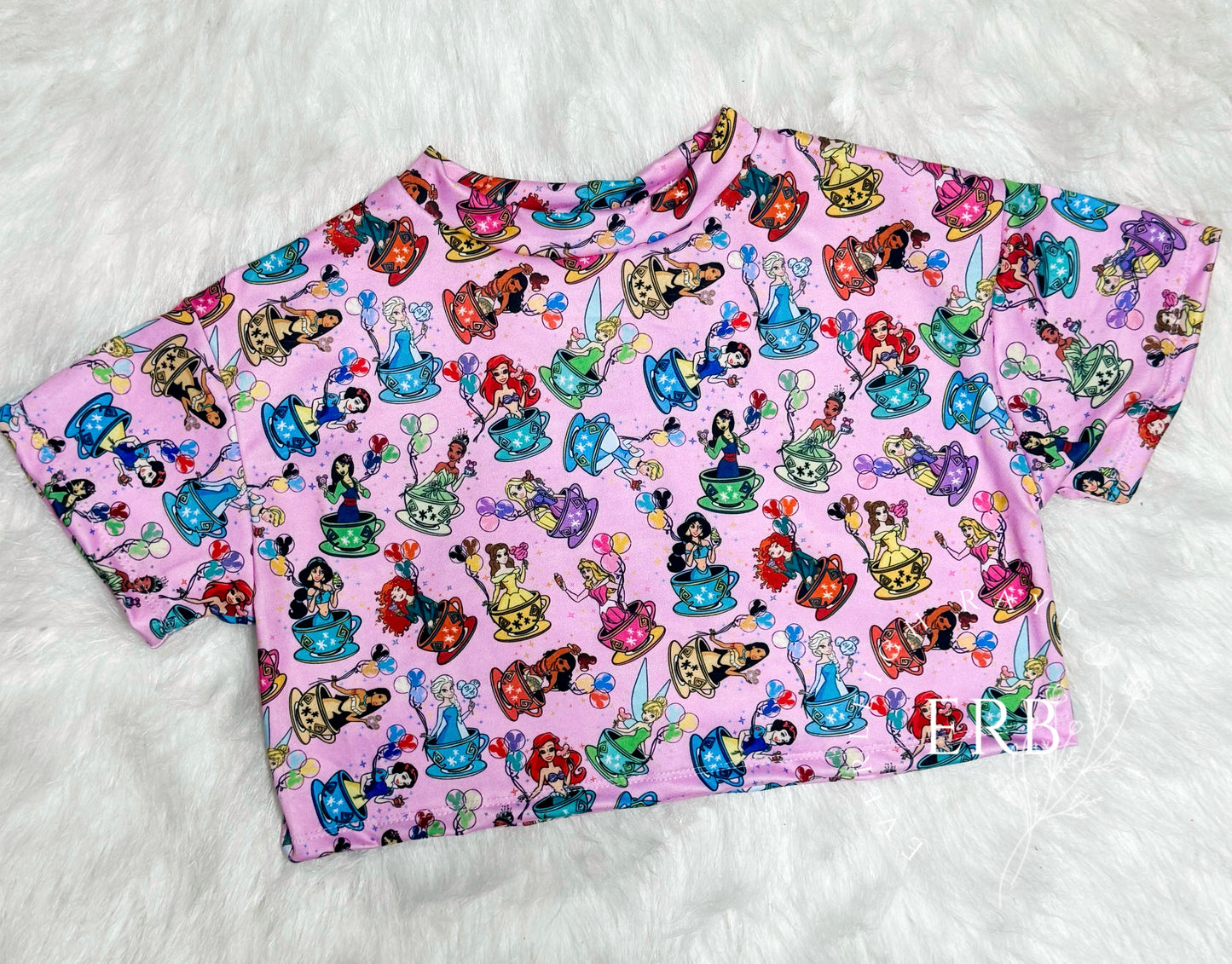 2/3yrs Oversized Mid Crop Tee