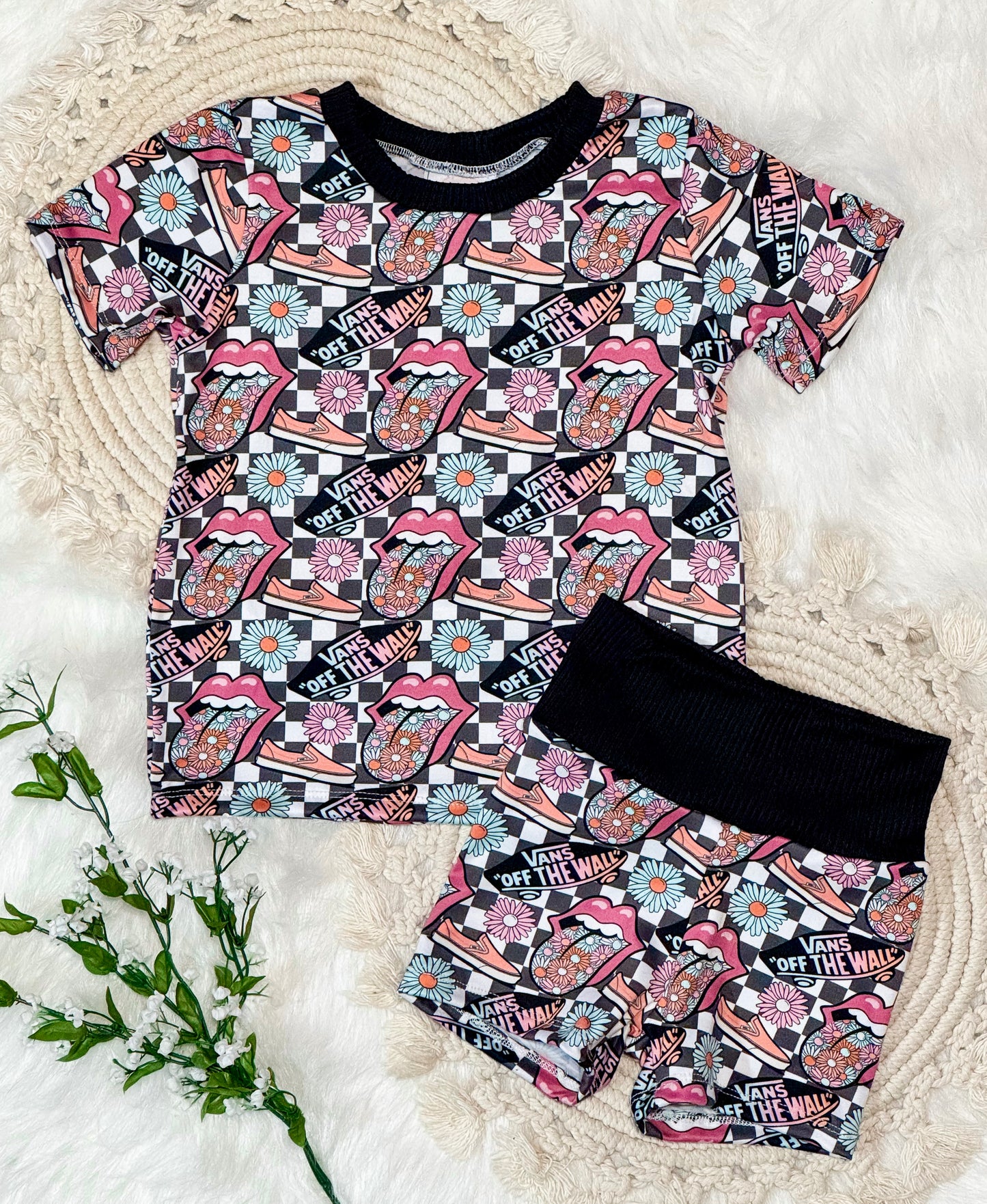 3T Basic Tee & Mid Biker