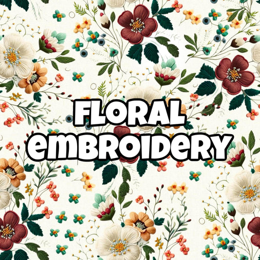 FLORAL EMBROIDERY