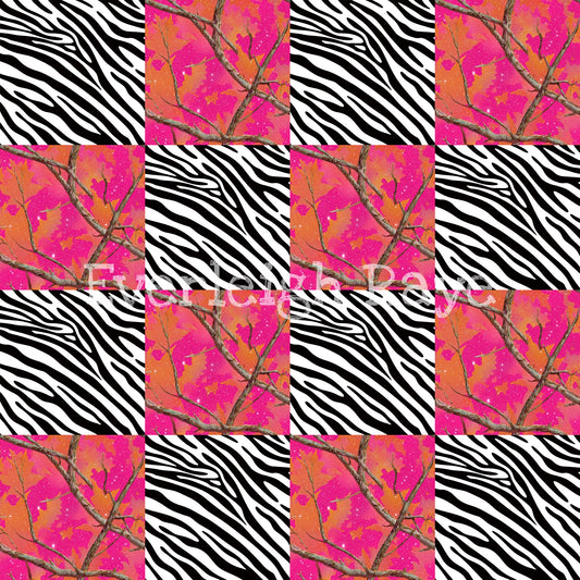 Zebra/Pink Camo