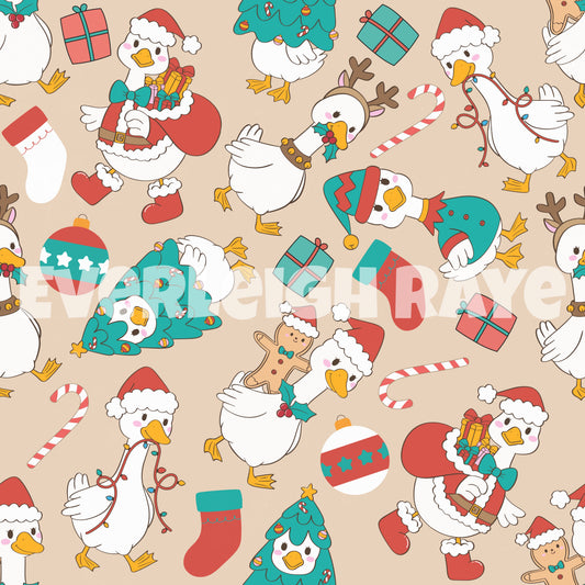 Christmas goose