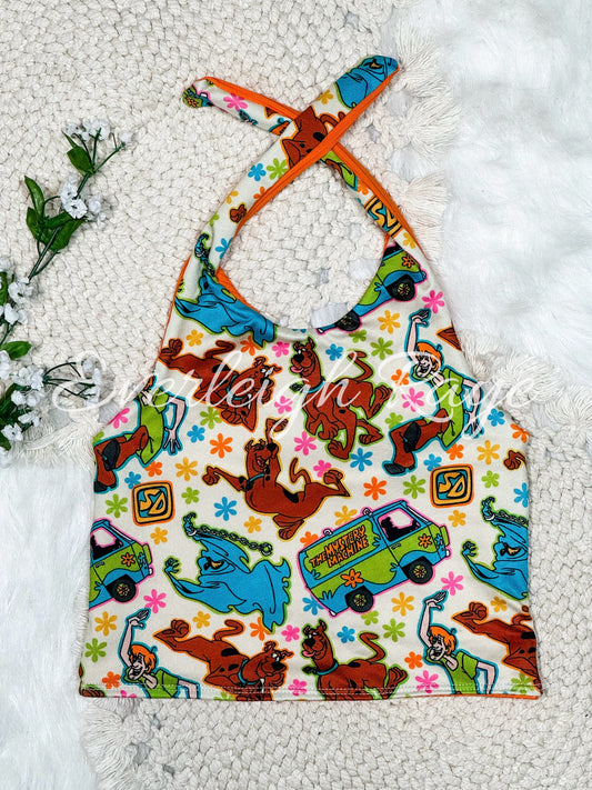 5T Midi Crop halter