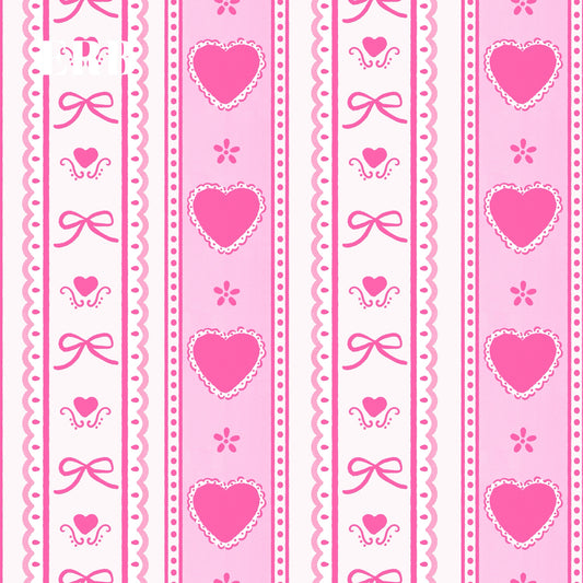 Valentine Stripe Heart