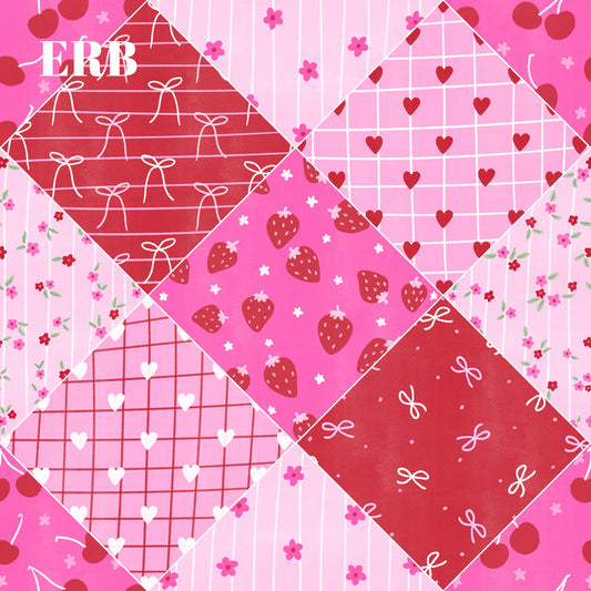 Valentine patchwork