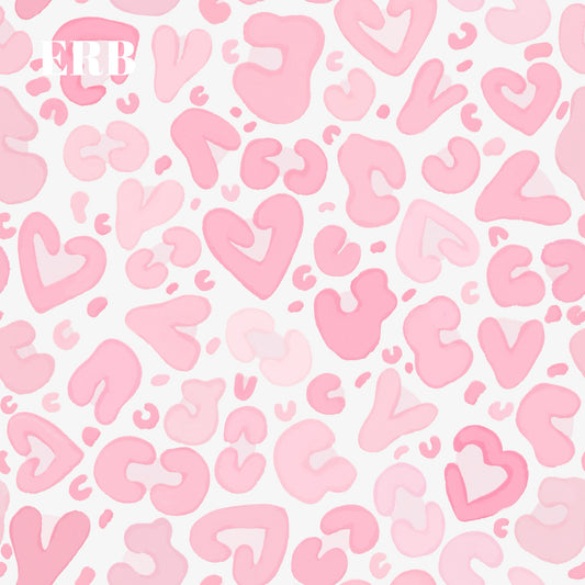 Valentine Heart Cheetah