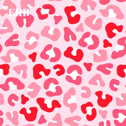 Valentine pink Cheetah