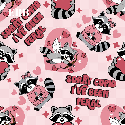 Valentine raccoon